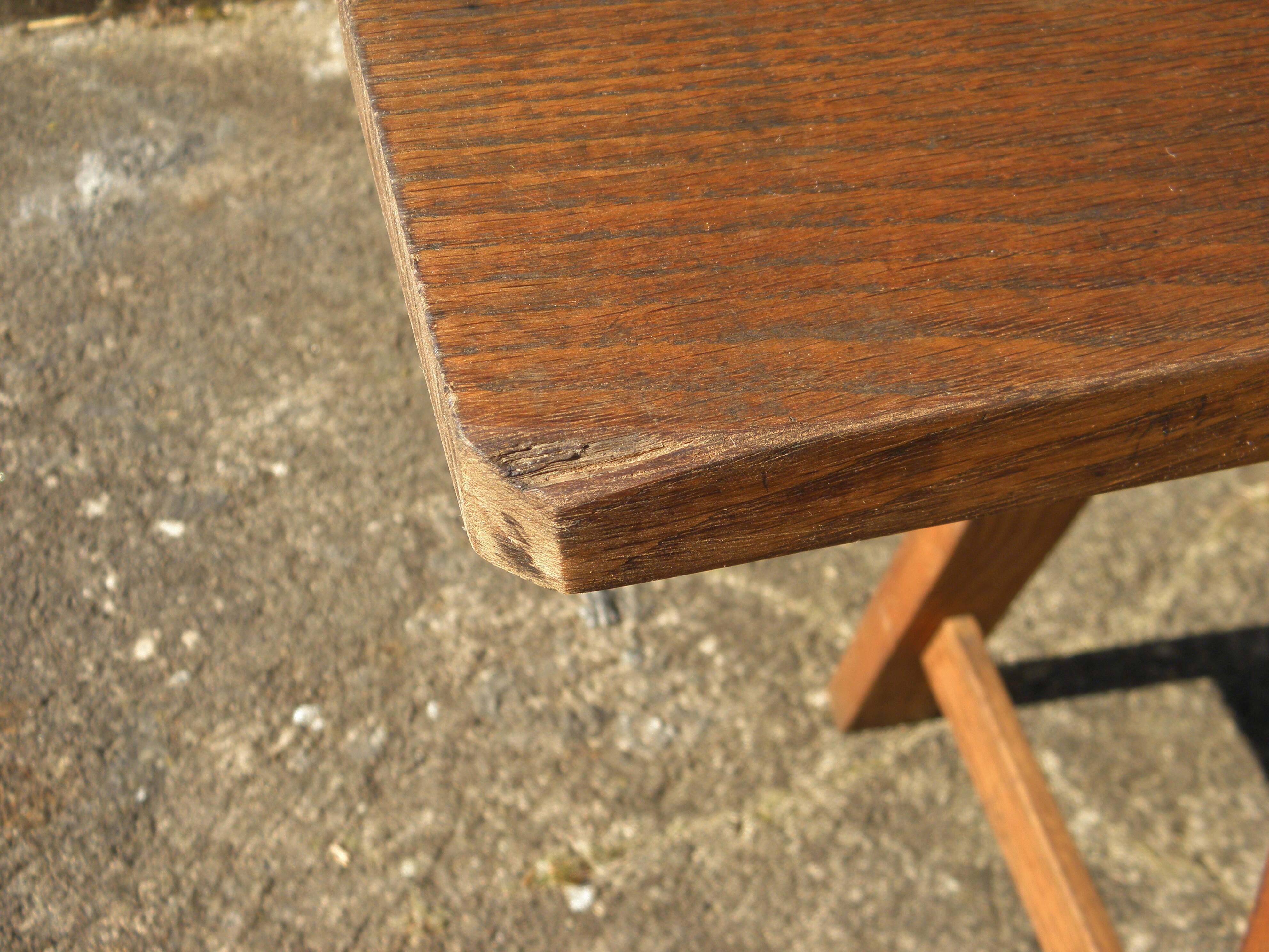 Paire de bancs de ferme 150 cm