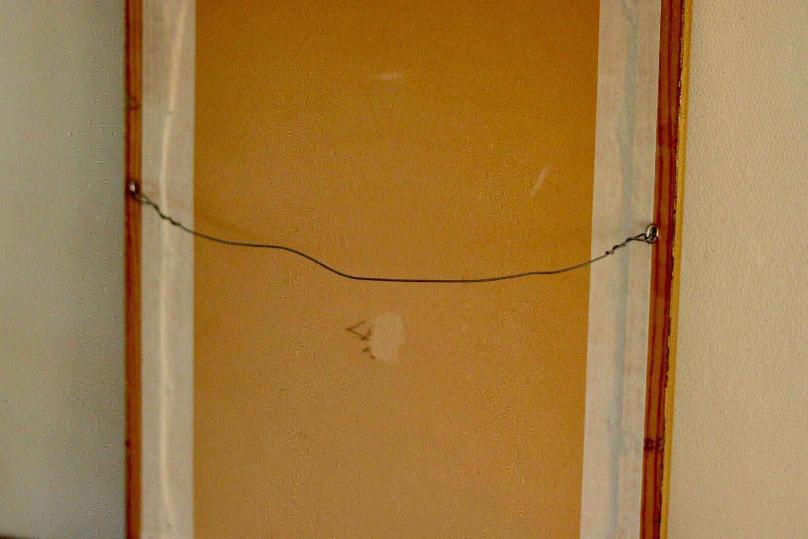 "Village scene" attributed to Sjöberg