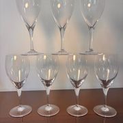 7 p. Bayel champagne glasses/wine glasses