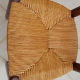 Rush chair France 1960-70s