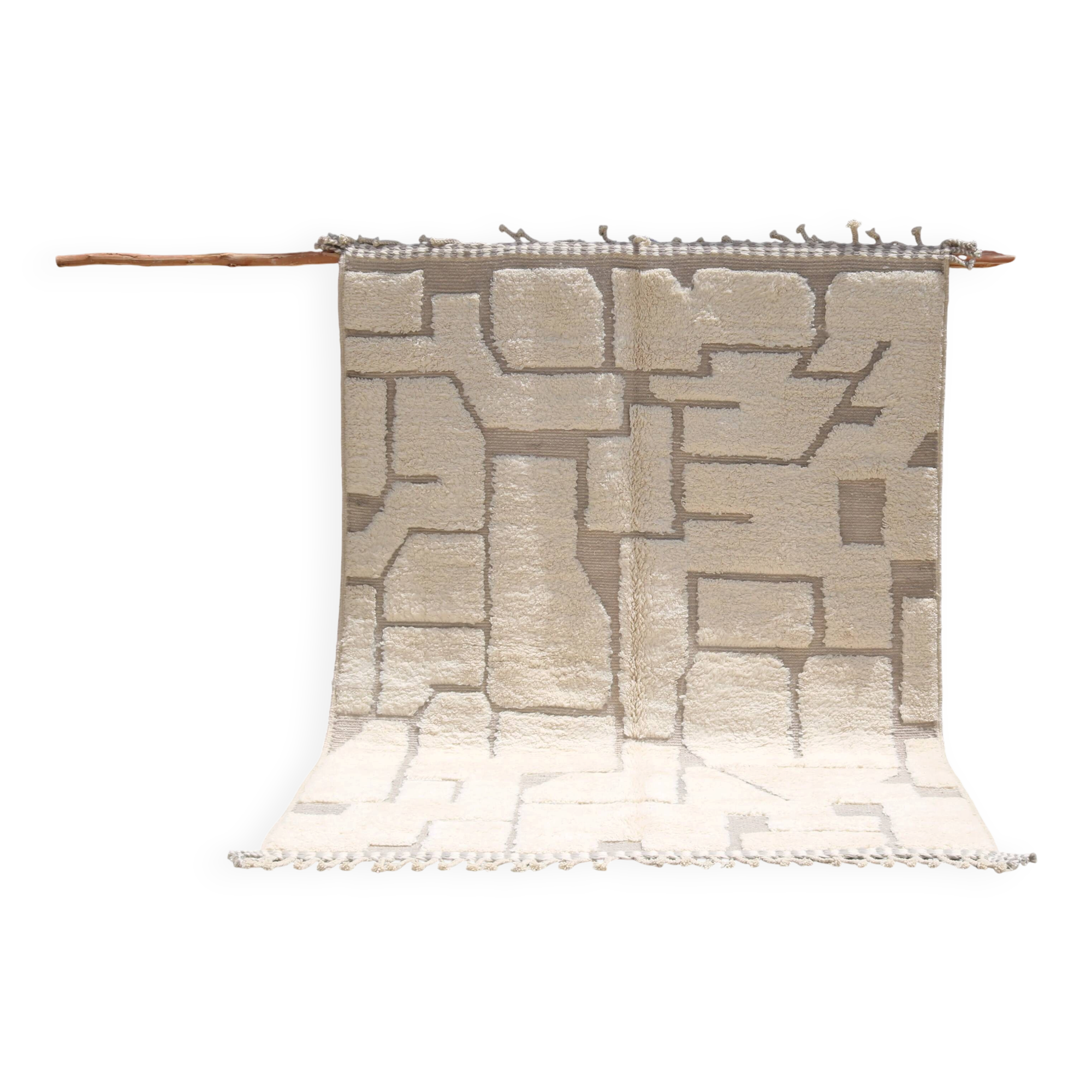 Grand tapis Beni Ouarain, 295 x 210 cm - G1025