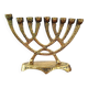 Vintage brass wainberg m8534 israel menora 9 candle holder