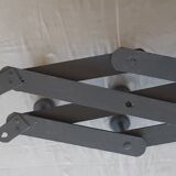 Portemanteau extensible en bois ancien