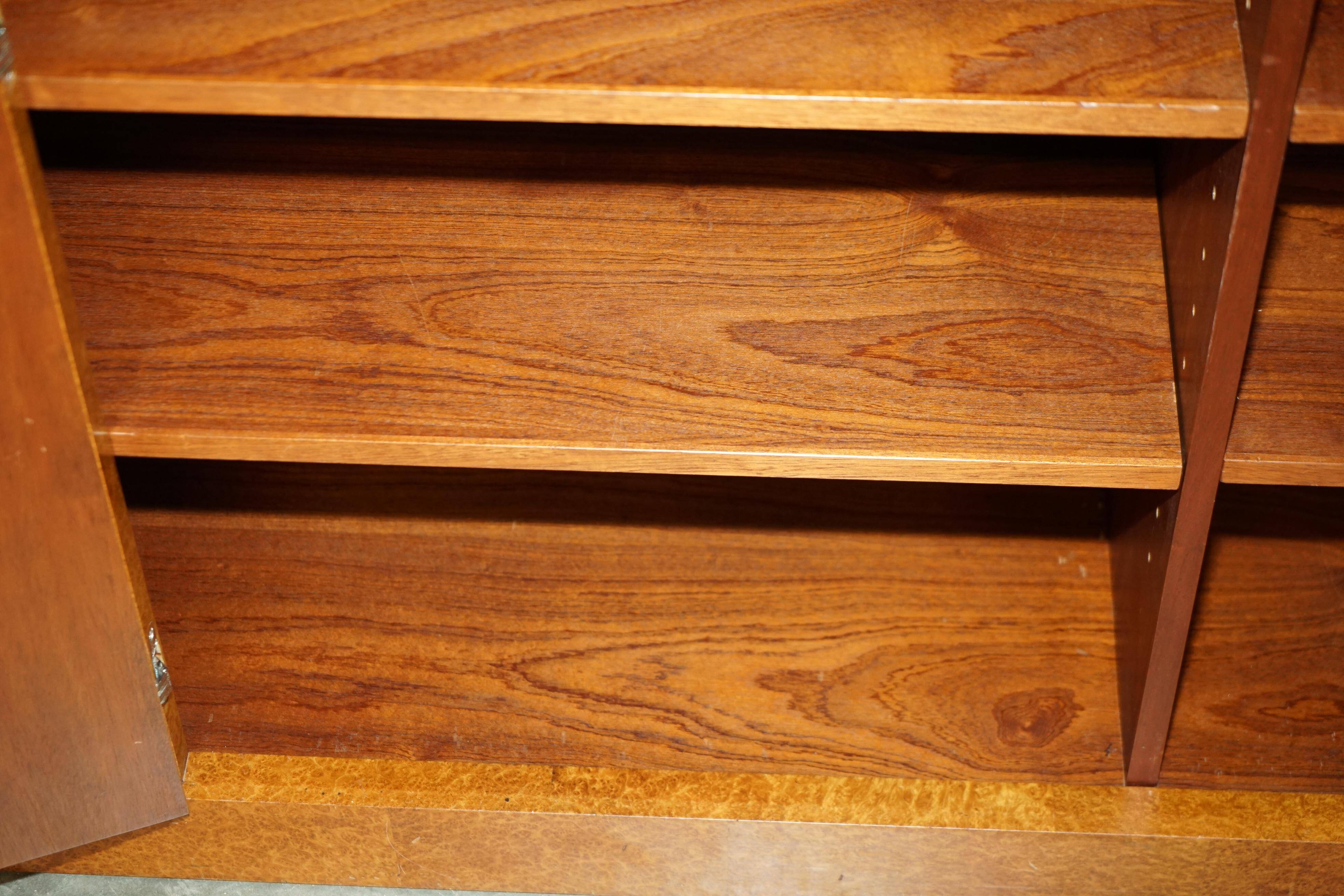 Soane Britain buffet for Bentley in Amboyna burl wood and polished metal.