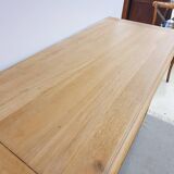 Solid oak Parisian sideboard