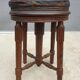 Pleyel piano stool from 1853 round leather seat