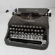 Typewriter Remington rand 1947 deluxe model 5 revised and new ribbon