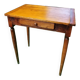 Small desk with 1 drawer in solid wood.