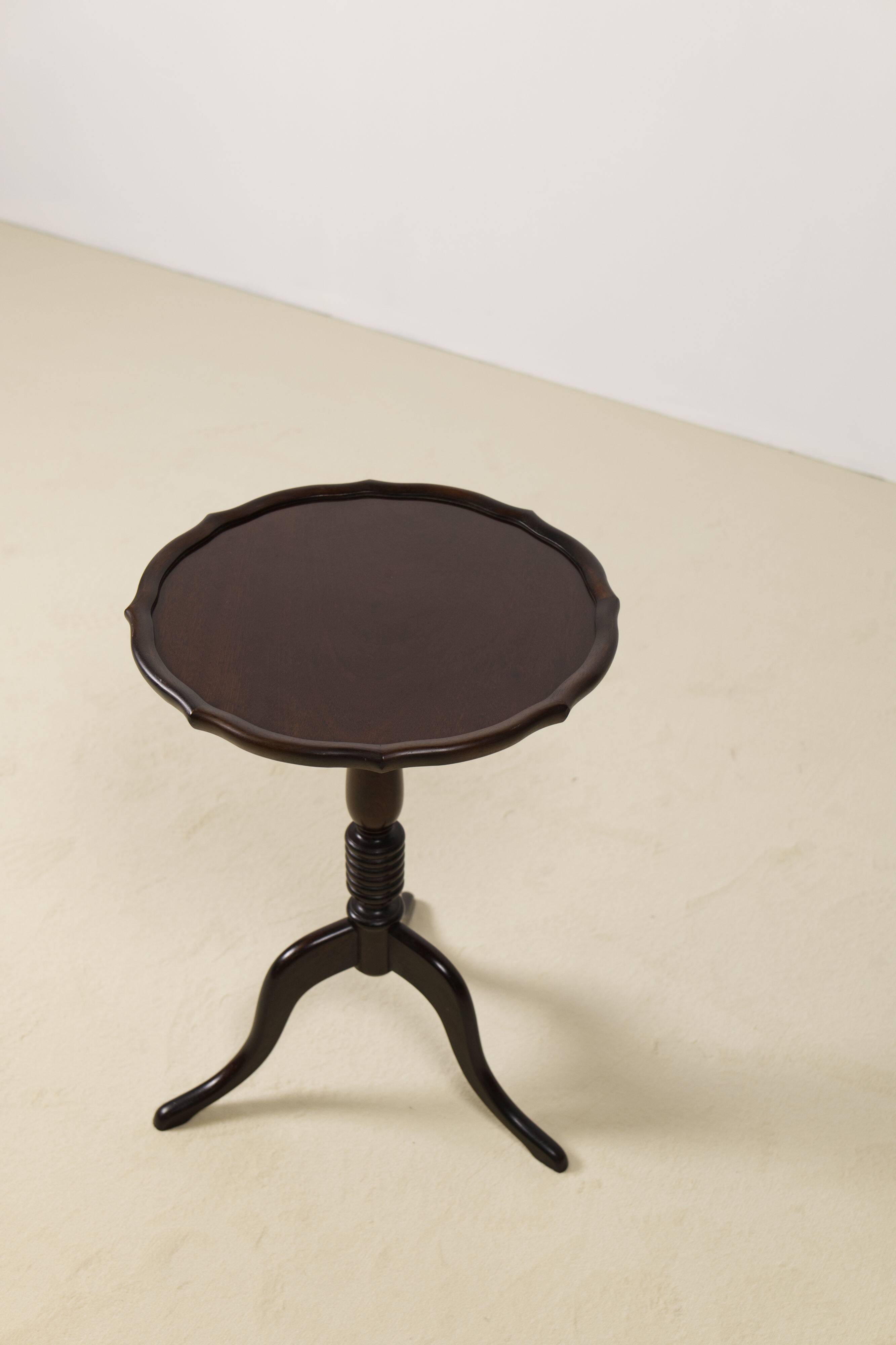 Mahogany sidetable in the style of Anton Kildeberg, Denmark 1960's