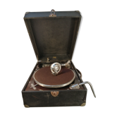 Gramophone-phonographe portatif Pathé