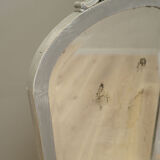 Miroir cadre en pin, design danois, années 1960, production: Danemark