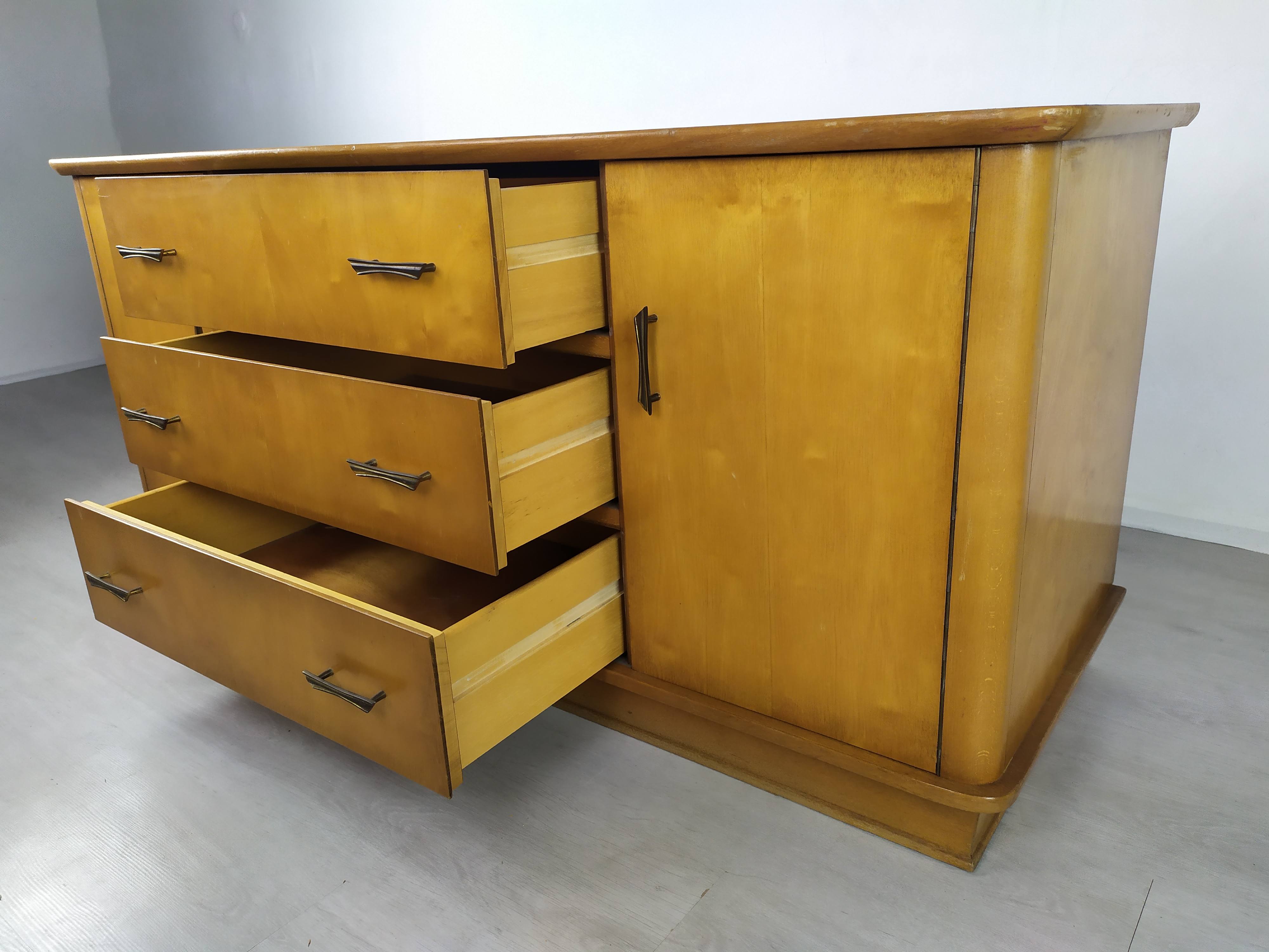 Vintage TV cabinet sideboard