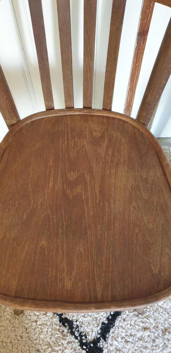 Pair of bistro chairs