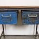 Vintage Industrial Worktable, 1960s