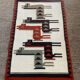 Vintage woven wool Kilim rug
