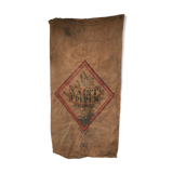 Old vintage burlap bag