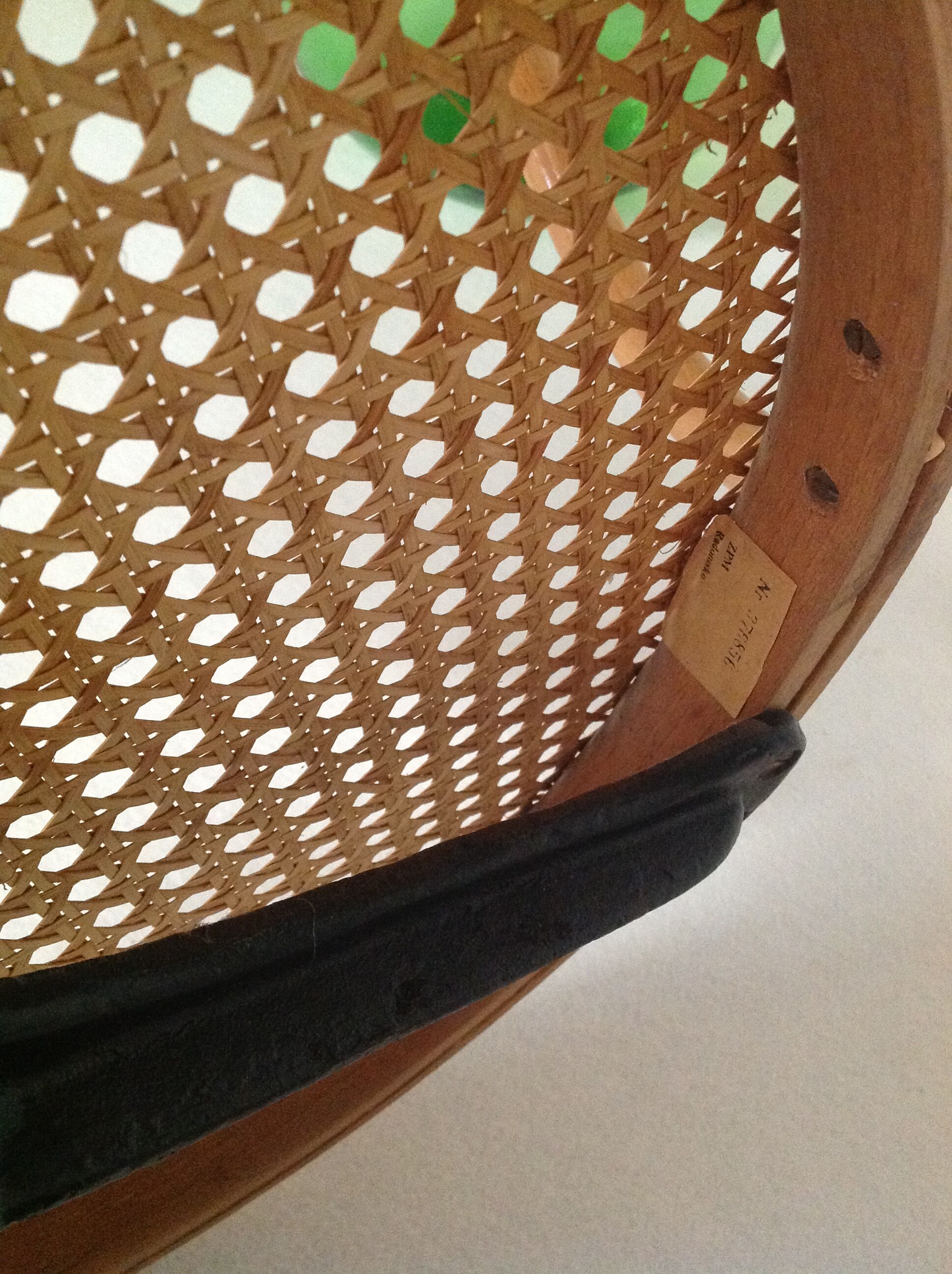 Fauteuil pivotant Thonet bois courbé