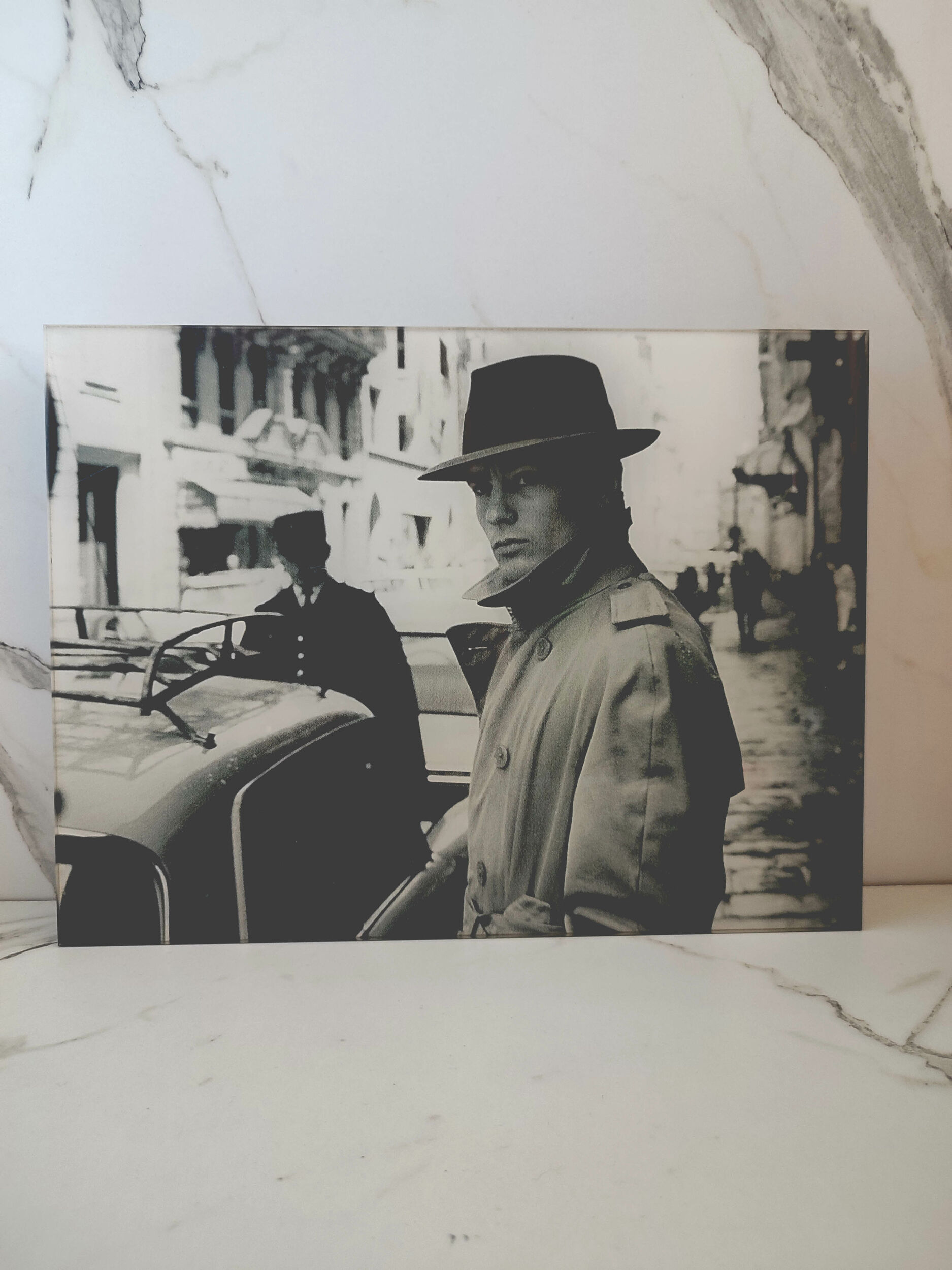 Celebrity plexi frame "Le Samourai" Alain Delon