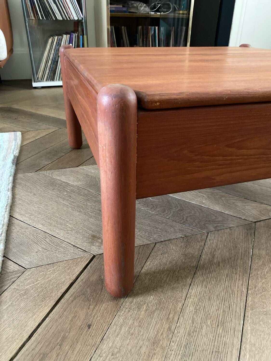 Teak coffee table