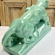 Cracked lioness sculpture art deco 1930 signed odyv