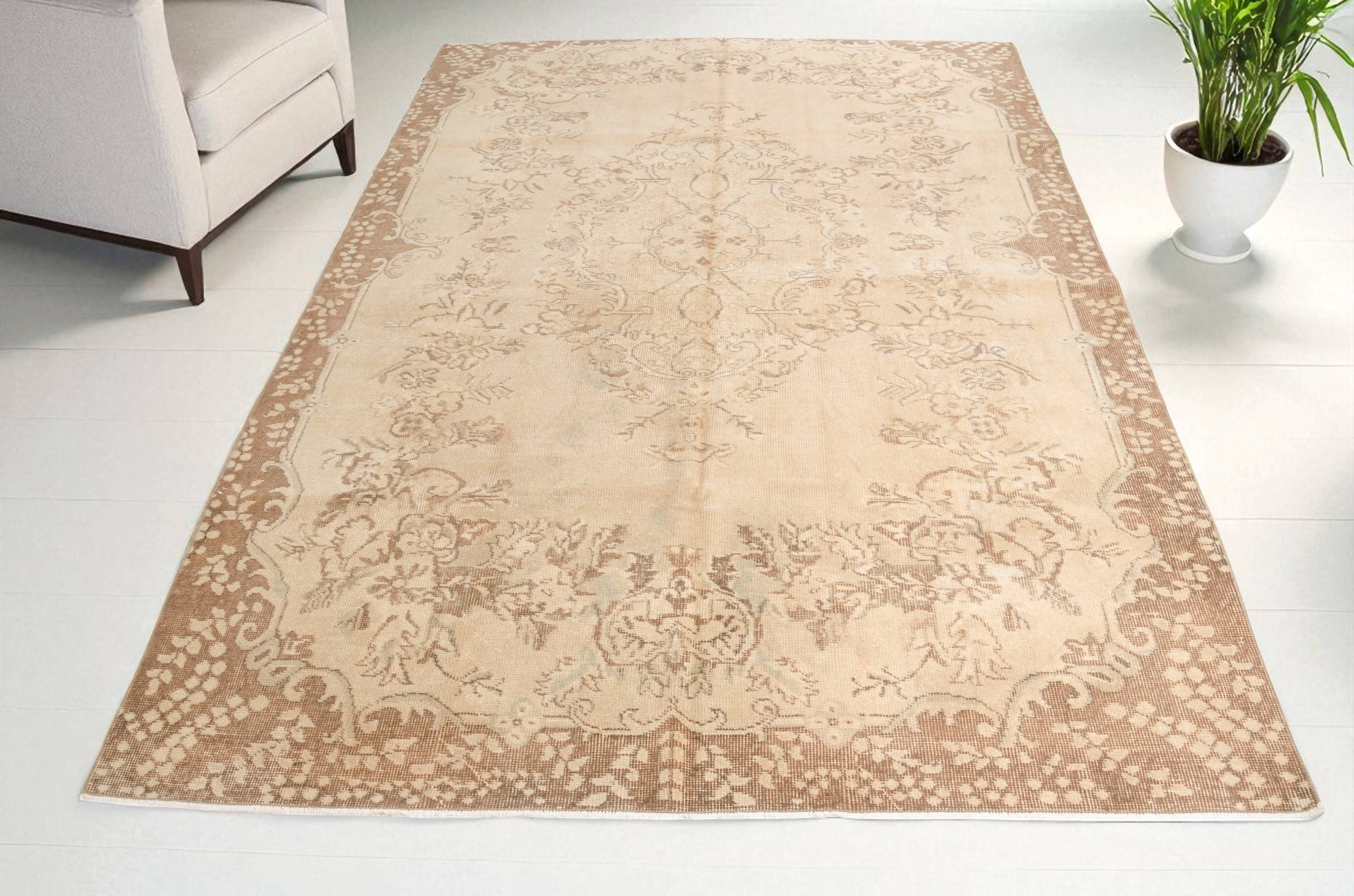 Bige Handknotted Floor Rug sku-2336