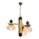Mid-Century Italian Chandelier, Italy, 1970s