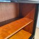 Vintage Bauhaus Office Cabinet in Black Lacquer and Mahogany, 1930