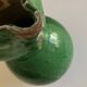 Farmhouse pitcher vase varnished earth popular art south 1950
