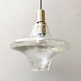 Mid century bubble glass hanging lamp