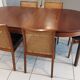 Suite of 6 vintage Scandinavian teak chairs 1970