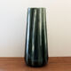 Vase in green glazed faience Louis Gueule Vierzon 30s