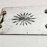 Bandeja de cristal. España, 1940s.