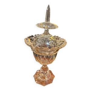 pot à biscuit en cristal