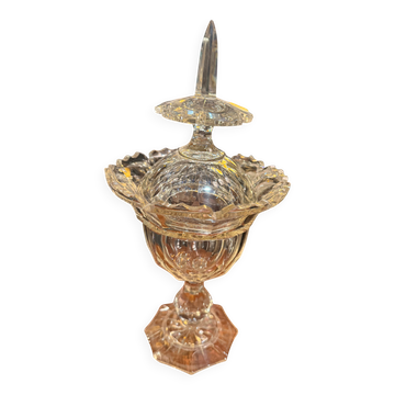 Crystal biscuit jar