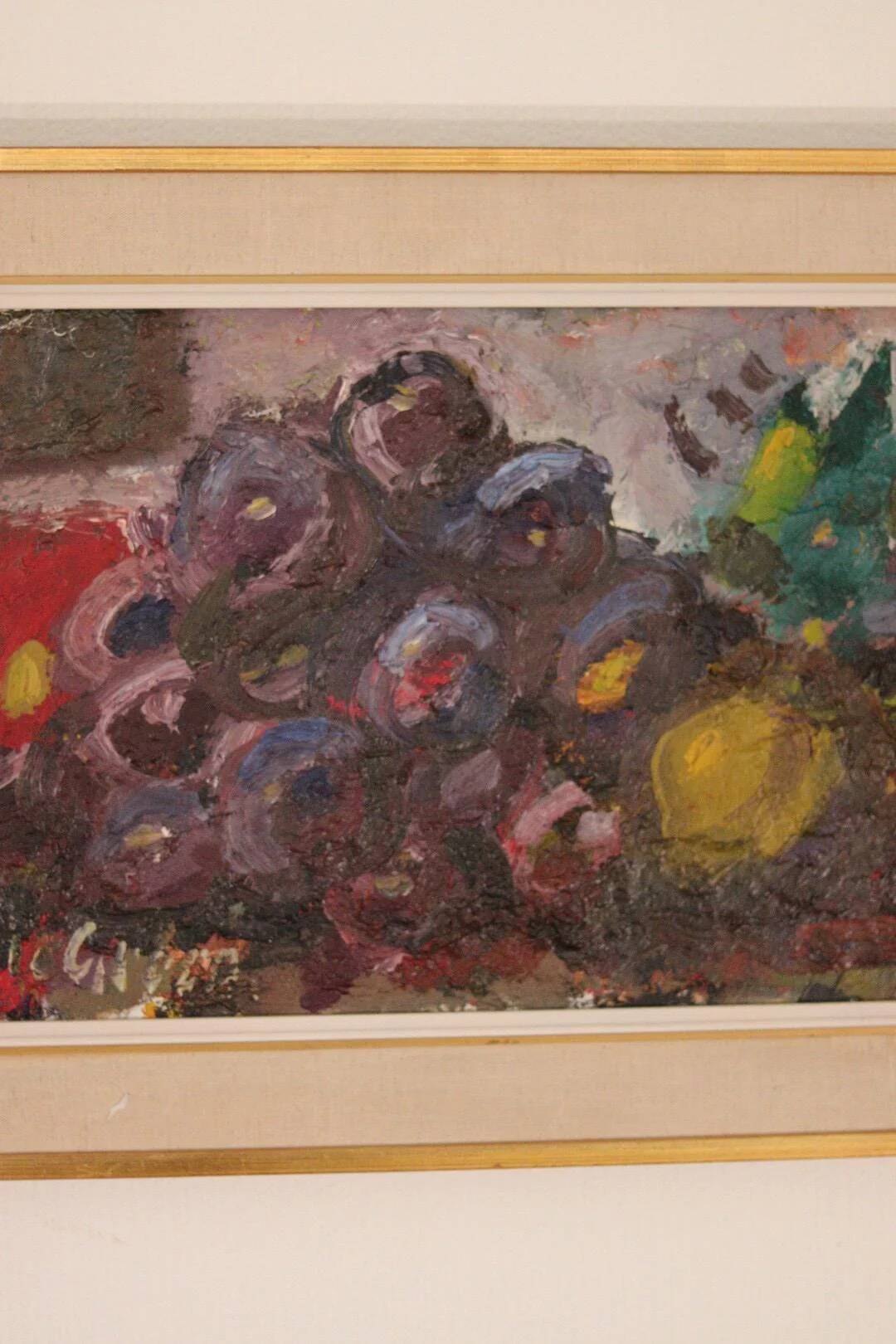 Nature morte : raisins par Kulo Green