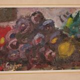 Nature morte : raisins par Kulo Green