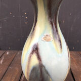 West-Germany 1960s Bay Keramik 534 by pottery vase - 25 fat lava