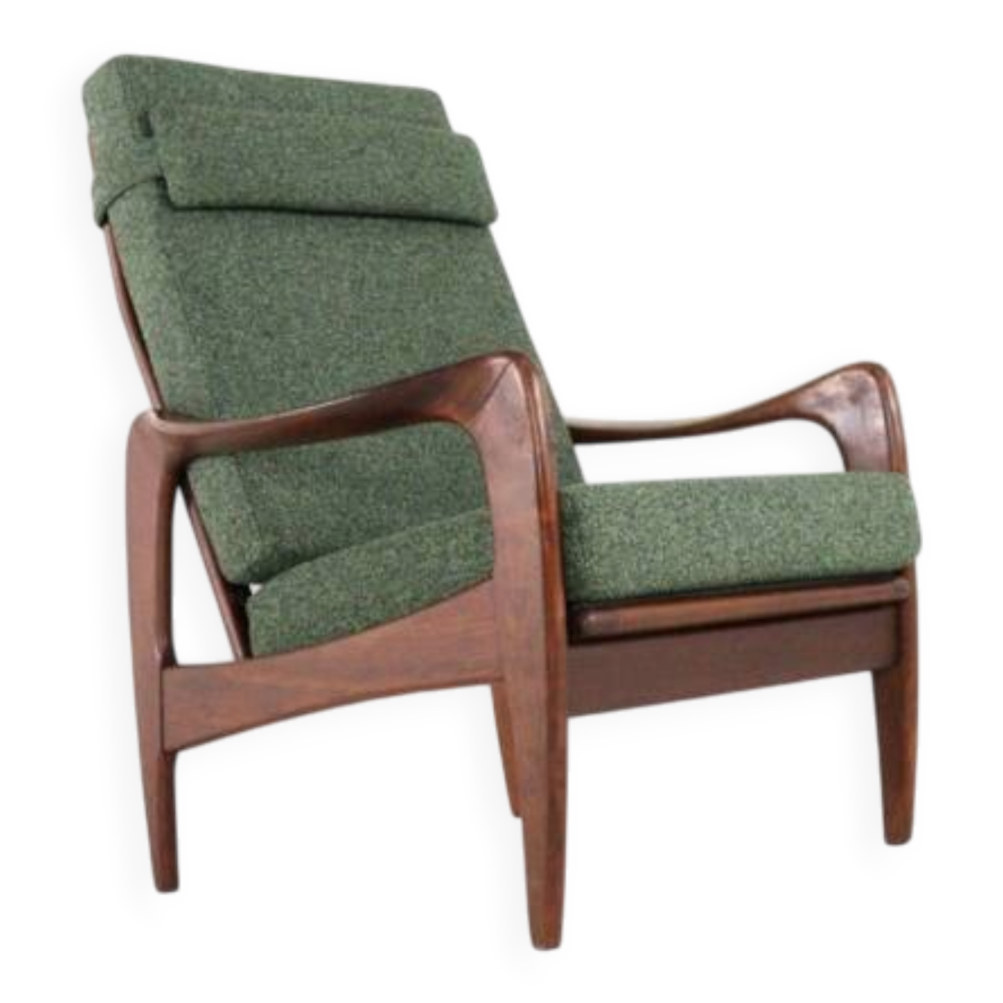 De Ster armchair men's model - dutch mid century modern design in teak