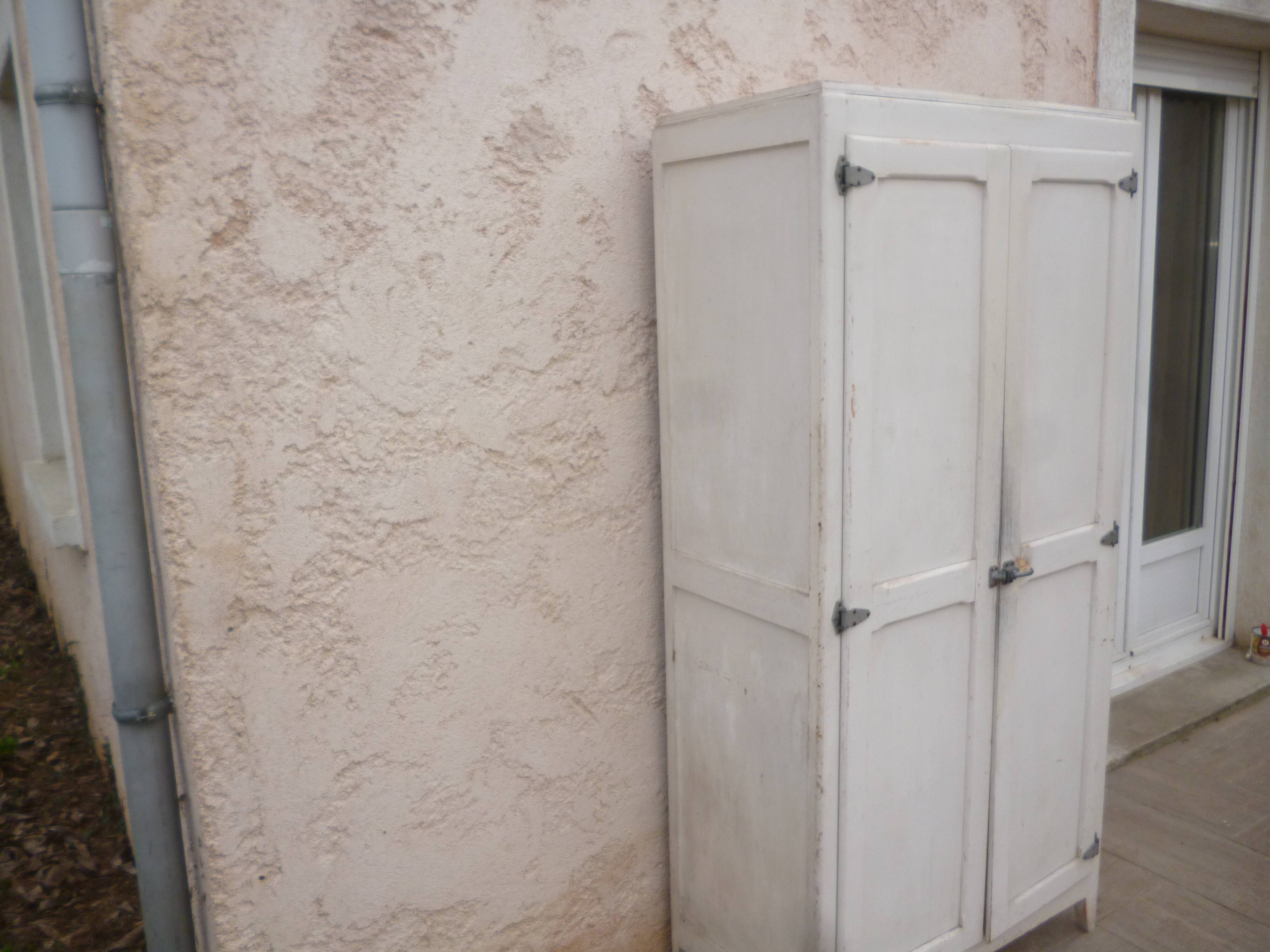 Original Parisian interior kitchen cabinet