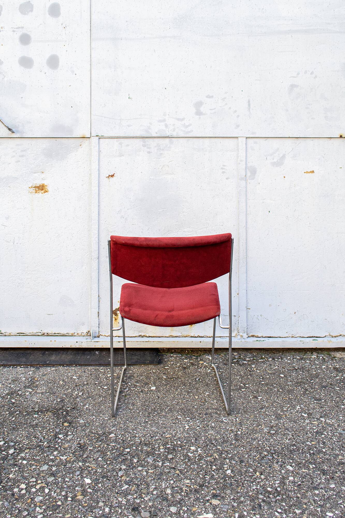 Sedie impilabili Bonomia Italia Anni '70