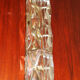 Kinkeldey faceted crystal long ceiling or wall light 1960s