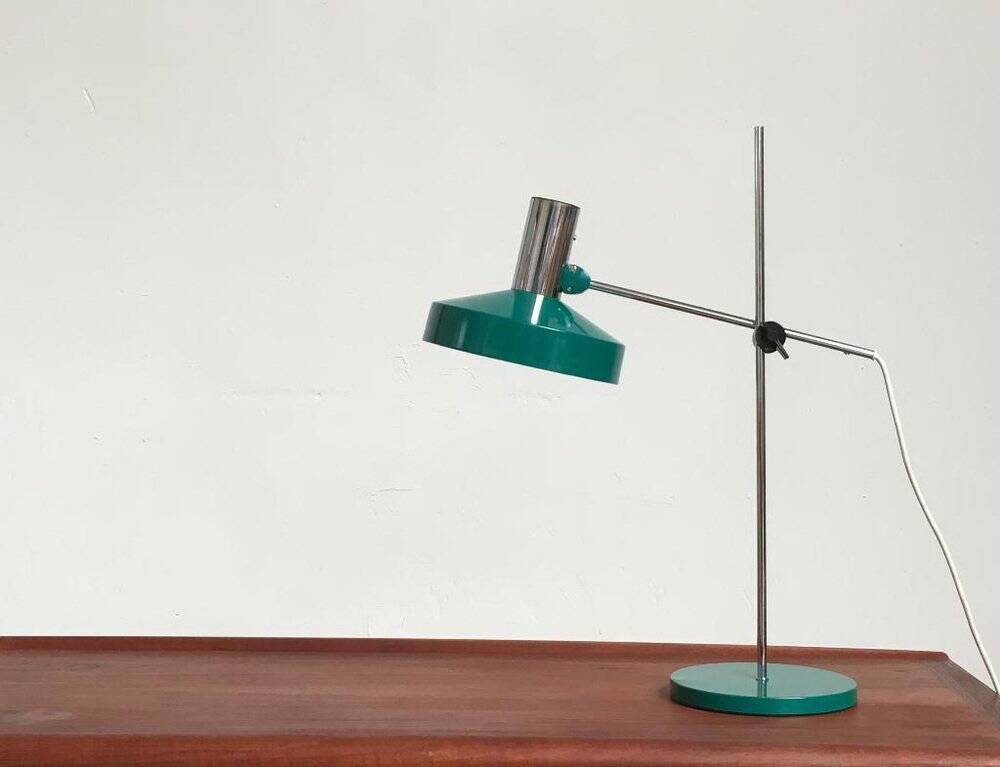 Mid-century minimalist table lamp by Kaiser Idell / Kaiser Leuchten, 1960s.