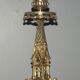 Rare paire de chandeliers en bronze XIX siècle