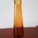 Lot de 2 vases ambrés vintage