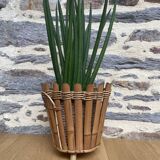 Cache-pot en bambou