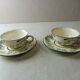 Set of cups and sub-cups, décor Georg Schmider Zeller, Dekor Favorite