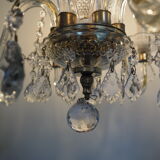 6-light chandelier with tassels
