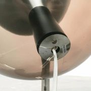 Lampe sur pied globe de l'ère spatiale suisse de milieu du siècle Type 56 de Temde, années 1960