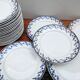Lot de 12 assiettes Terre de fer «Montigny»