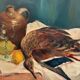 Still life with duck and lemon 20th century